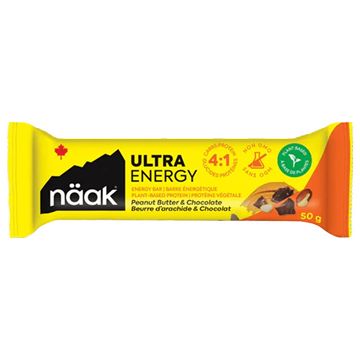 Trakks NÄAK Ultra Energy™ Bar - Peanut Butter & Chocolate (50 g) Voeding & Zorg Voeding Tijdens de inspanning