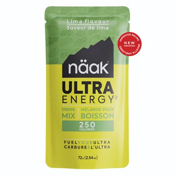 Trakks NÄAK Ultra Energy™ Drink Mix - Lime (72 g) NEW Nutrition & Soins Nutrition Pendant l effort