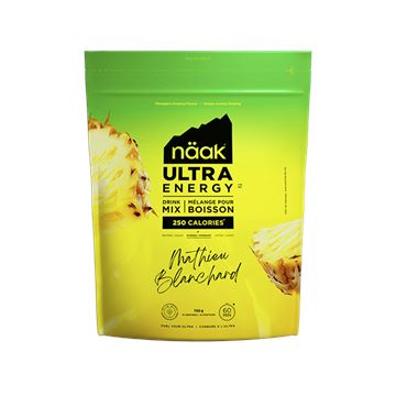 Trakks NÄAK Ultra Energy™ Drink Mix - Pineapple Ginseng (720 g) Voeding & Zorg Voeding Tijdens de inspanning