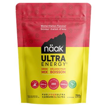 Trakks NÄAK Ultra Energy™ Drink Mix - Watermelon (720 g) Voeding & Zorg Voeding Tijdens de inspanning