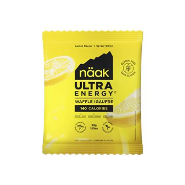 Trakks NÄAK Ultra Energy™ Waffle - Lemon (30 g) Nutrition & Soins Nutrition Pendant l effort