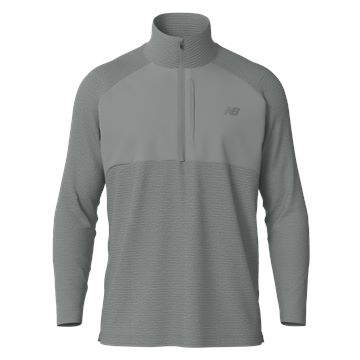 Trakks NEW BALANCE Athletics Heat Grid 1/2 Zip Men Men s Clothing Long sleeved tops