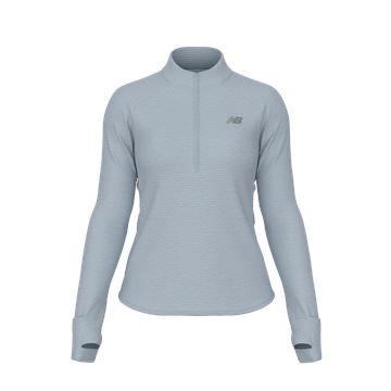 Trakks NEW BALANCE Athletics Heat Grid Half Zip W Ladies Ladies Clothing Tops Long Sleeves