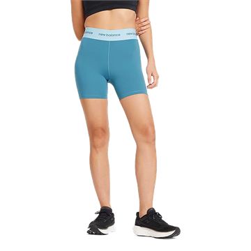 Trakks NEW BALANCE Sleek High Rise Sport Short 5" W Ladies Ladies Clothing Shorts and tights