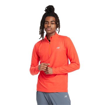 Trakks NEW BALANCE Space Dye 1/4 Zip Homme Vêtements Homme Hauts manches longues