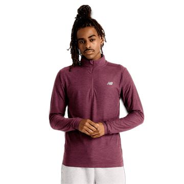 Trakks NEW BALANCE Space Dye 1/4 Zip Men Men s Clothing Long sleeved tops