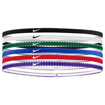 Trakks NIKE ACCESSOIRES Flex Classic Slim Headbands (6pk) Accessoires Textielaccessoires Hoofdbanden en petten