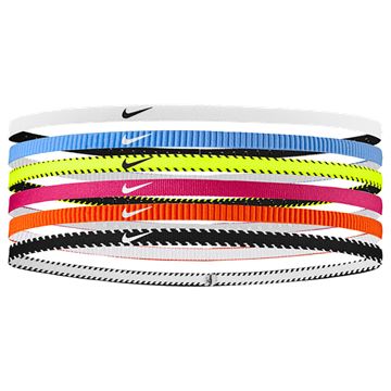 Trakks NIKE ACCESSOIRES Flex Classic Slim Headbands (6pk) Accessoires Textielaccessoires Hoofdbanden en petten
