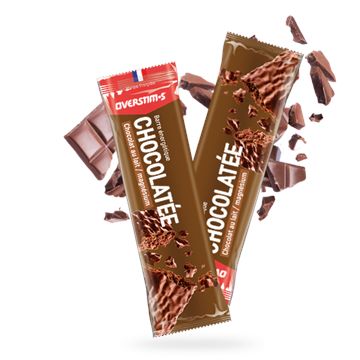 Trakks OVERSTIMS BARRE Chocolat au Lait Magnésium - 1pc Nutrition & Soins Nutrition Pendant l effort