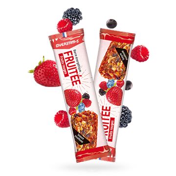 Trakks OVERSTIMS BARRE FRUITEE Fruits Rouges New - 1pc Nutrition & Soins Nutrition Pendant l effort
