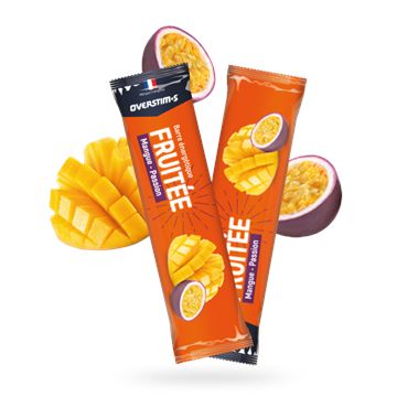 Trakks OVERSTIMS BARRE FRUITEE Mangue Passion (1pc) Nutrition & Soins Nutrition Pendant l effort