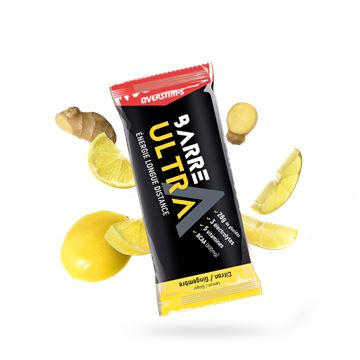 Trakks OVERSTIMS Barre ULTRA Citron - Gingembre Nutrition & Care Nutrition During physical exercise