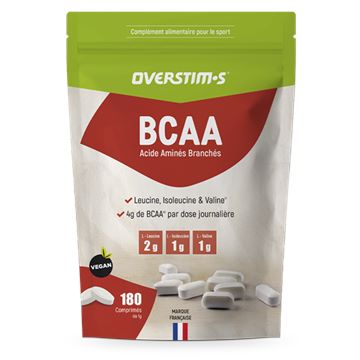 Trakks OVERSTIMS BCAA 180 Comprimés Nutrition & Care Nutrition Food supplements