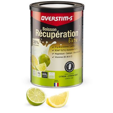 Trakks OVERSTIMS Boisson de Récupération Elite Citron Citron Vert (420 g) Nutrition & Care Nutrition After physical exercise