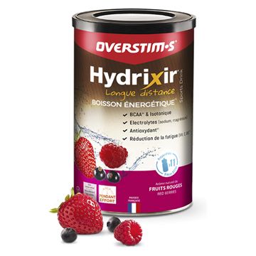 Trakks OVERSTIMS Boisson HYDRIXIR ULTRA Fruits Rouges (400 g) Nutrition & Soins Nutrition Pendant l effort