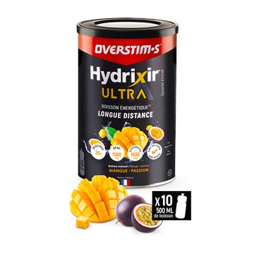 Trakks OVERSTIMS Boisson HYDRIXIR ULTRA Mangue - Passion (400 g) Nutrition & Care Nutrition During physical exercise