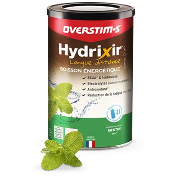 Trakks OVERSTIMS Boisson HYDRIXIR ULTRA Menthe (400 g) Nutrition & Care Nutrition During physical exercise