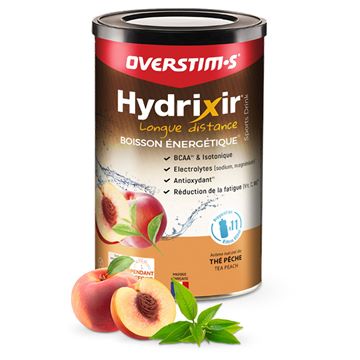 Trakks OVERSTIMS Boisson HYDRIXIR ULTRA Thé Pêche (400 g) Nutrition & Care Nutrition During physical exercise