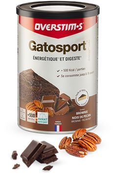 Trakks OVERSTIMS GATOSPORT Brownie Chocolat Noix de Pécan (400 g) Nutrition & Care Nutrition Before physical exercise