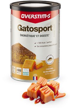 Trakks OVERSTIMS GATOSPORT Caramel Beurre Salé (400 g) Nutrition & Care Nutrition Before physical exercise