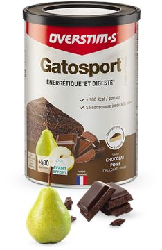 Trakks OVERSTIMS GATOSPORT Chocolat Poire (400 g) Voeding & Zorg Voeding Voor de inspanning