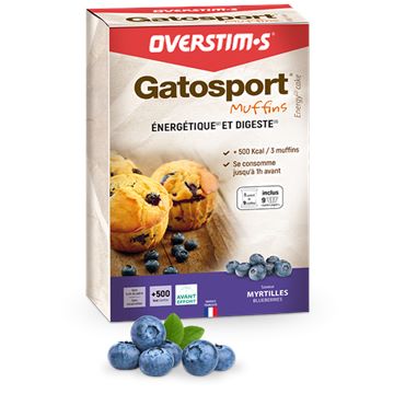 Trakks OVERSTIMS GATOSPORT MUFFINS Blackberries Nutrition & Care Nutrition Before physical exercise