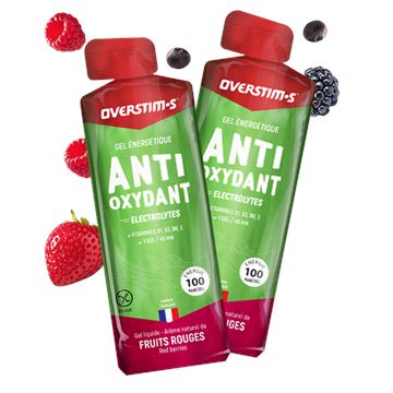 Trakks OVERSTIMS Gel ANTIOXYDANT Fruits Rouges - 1pc Nutrition & Care Nutrition During physical exercise