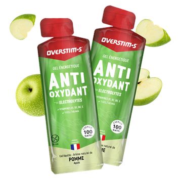 Trakks OVERSTIMS Gel ANTIOXYDANT Pomme Verte - 1pc Nutrition & Care Nutrition During physical exercise