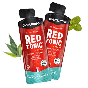 Trakks OVERSTIMS Gel RED TONIC Menthe Eucalyptus - 1pc Nutrition & Care Nutrition During physical exercise