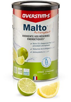 Trakks OVERSTIMS MALTO ANTIOXYDANT Citron Citron Vert (450 g) Voeding & Zorg Voeding Voor de inspanning