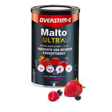 Trakks OVERSTIMS MALTO ULTRA Fruits Rouges (450 g) Nutrition & Care Nutrition During physical exercise