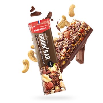 Trakks OVERSTIMS ORIGIN BAR Chocolat Noir Amande - 1pc Nutrition & Soins Nutrition Pendant l effort