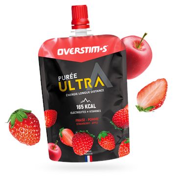 Trakks OVERSTIMS PUREE ULTRA Fraise - Pomme Nutrition & Soins Nutrition Pendant l effort