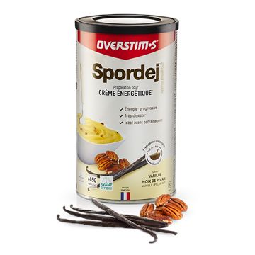 Trakks OVERSTIMS SPORDEJ Vanille Noix de Pécan (600 g) Nutrition & Care Nutrition Before physical exercise