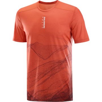 Trakks SALOMON S-Lab Ultra Tee AOP Heren Herenkleding T-Shirts en tops
