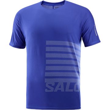 Trakks SALOMON Sense Aero SS Tee GFX Homme Vêtements Homme T-Shirt et singlets