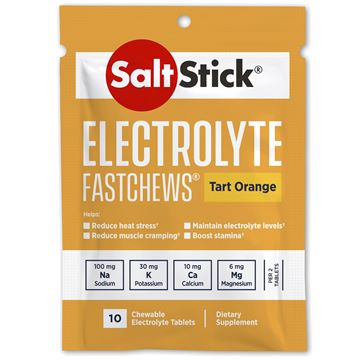 Trakks SaltStick Fastchews Tray Orange (10 Tablets) Nutrition & Soins Nutrition Pendant l effort