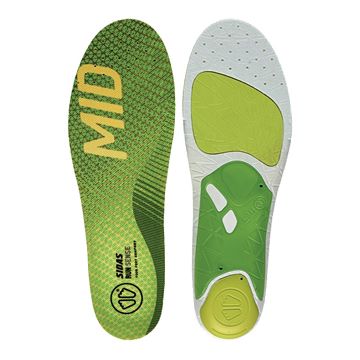 Trakks SIDAS 3 Feet Run Sense Mid, Neutral Accessories Equipement Insoles