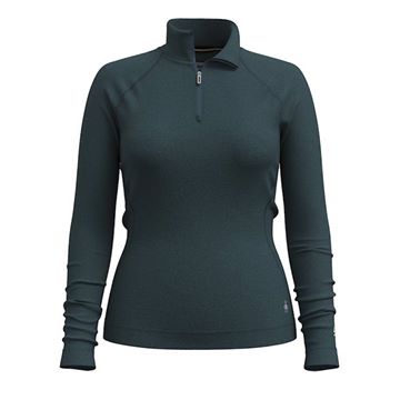 Trakks SMARTWOOL W CL Thermal Bl 1/4 Femme Vêtements Femme Premières couches