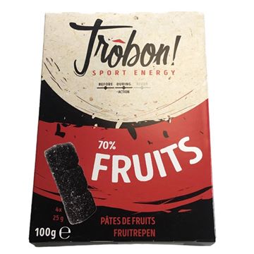 Trakks Trôbon Pâtes de Fruits - Cerise Noire (4x) Nutrition & Soins Nutrition Pendant l effort