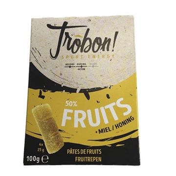 Trakks Trôbon Pâtes de Fruits - Citron Miel (4x) Nutrition & Soins Nutrition Pendant l effort