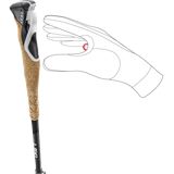 Trakks LEKI Cross Trail Carbon Accessoires Uitrusting Wandelstokken