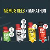 Trakks OVERSTIMS Pack Marathon Ceinture 8 Gels Nutrition & Soins Nutrition Packs