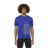 Trakks SALOMON Sense Aero SS Tee GFX Homme Vêtements Homme T-Shirt et singlets